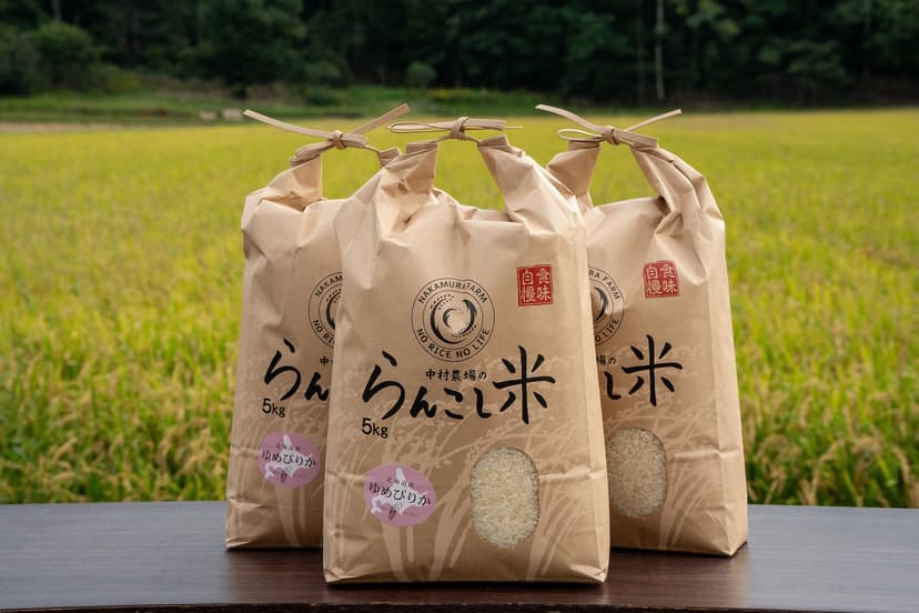 令和7年産 らんこし米 ゆめぴりか 5kg メイン画像